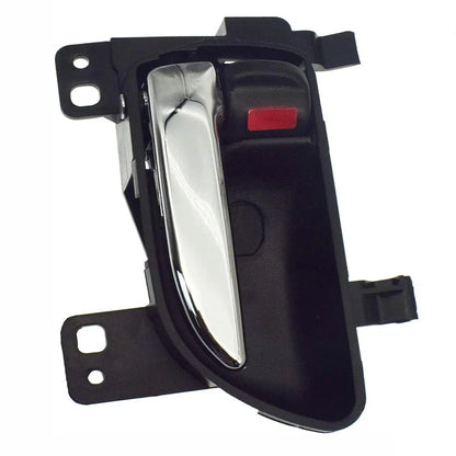 Black Inside Left Door Handle with Chrome Lever for Subaru Forester (2003-2018)