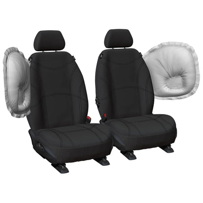 Custom Fit Neoprene Car Seat Covers for Toyota Hilux GUN135 GUN136 (2015-2021)