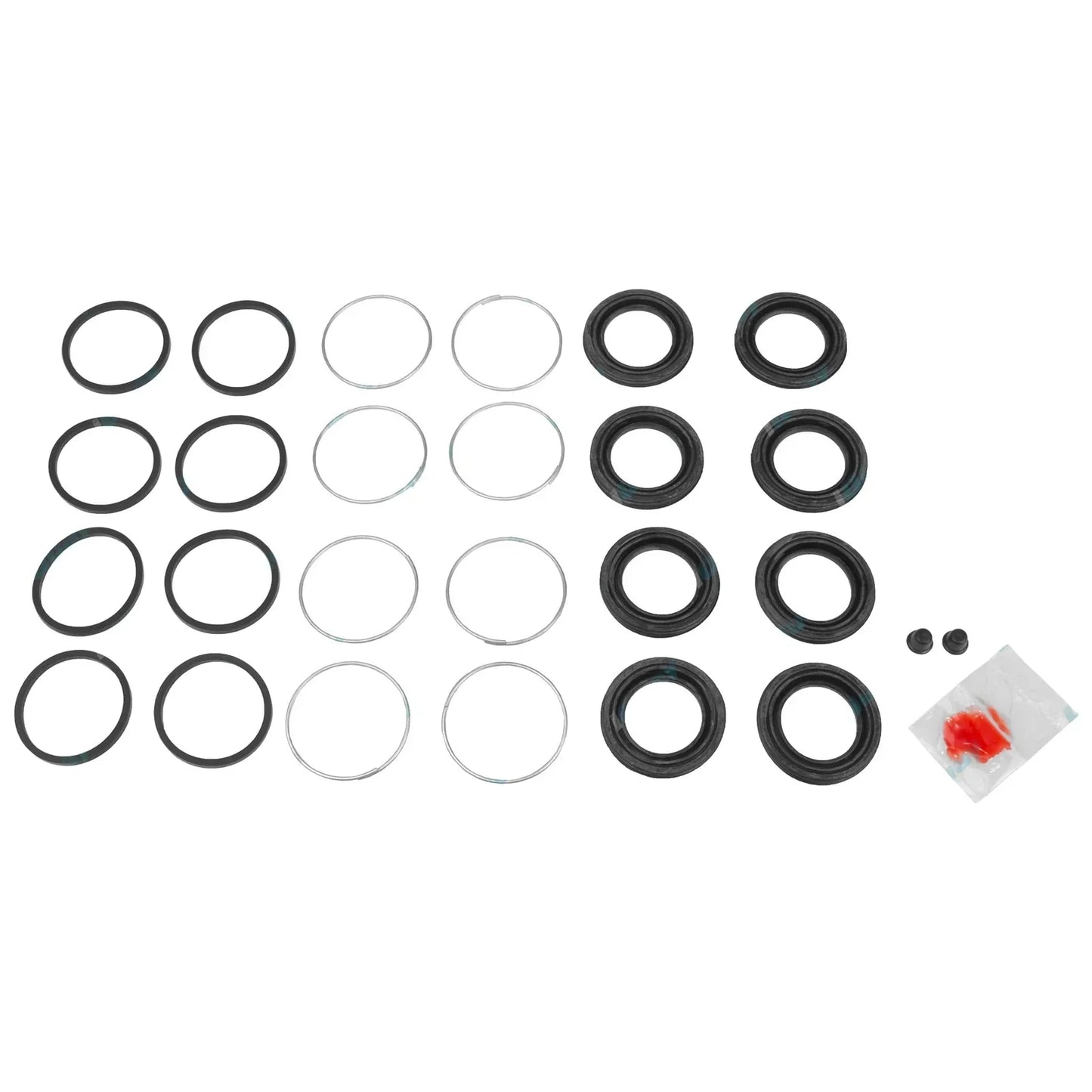 Full Front Disc Brake Caliper Rubber Repair Kit for Toyota FZJ78 FZJ79 Petrol