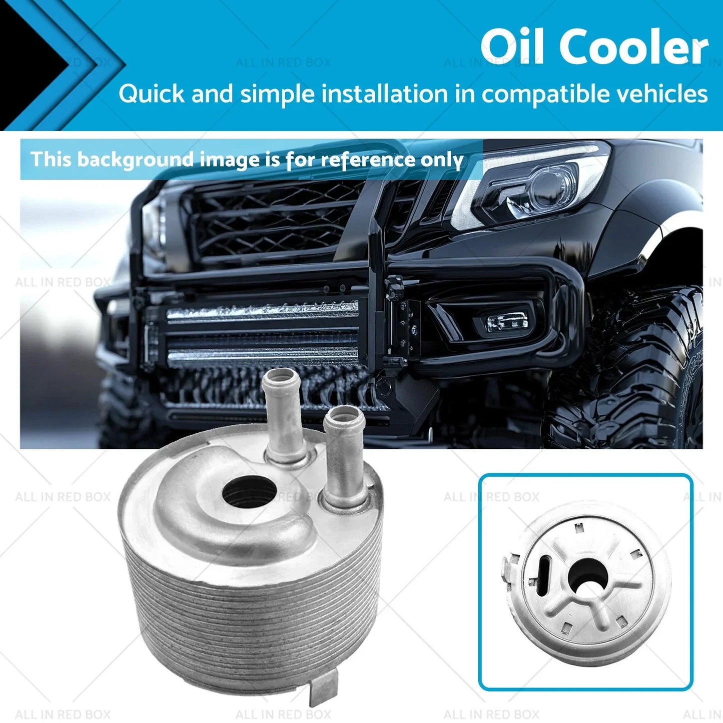 Oil Cooler for Nissan Navara D22 D40 Pathfinder R51 (2005-2015)