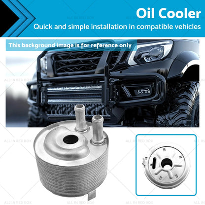 Oil Cooler for Nissan Navara D22 D40 Pathfinder R51 (2005-2015)
