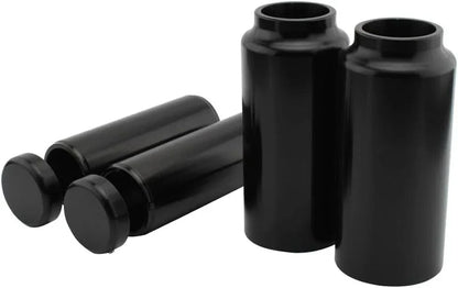 6Pcs Fork Cover Caps for Harley Street Bob FXBB (2018-2021) Black