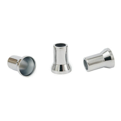 Valve Stem Hex Cap with Sleeve Cover Decor for Silver Car