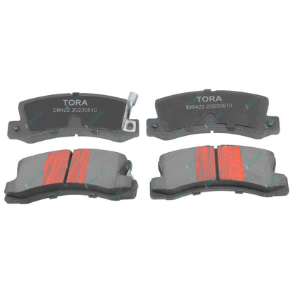 Rear Disc Brake Pads Set for Toyota Camry SV20 SV21 SV22 1987~92 Sedan + Wagon