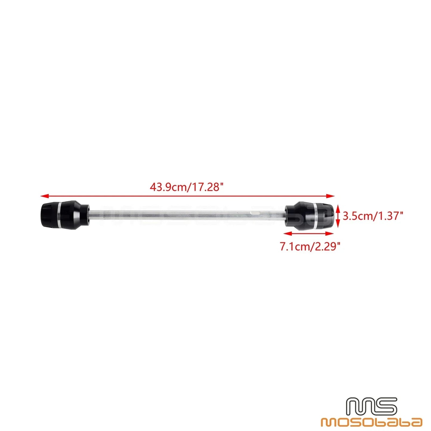 CNC Stainless Steel Fork Slider Wheel for Harley Sportster S RH1250S (2021-2023)