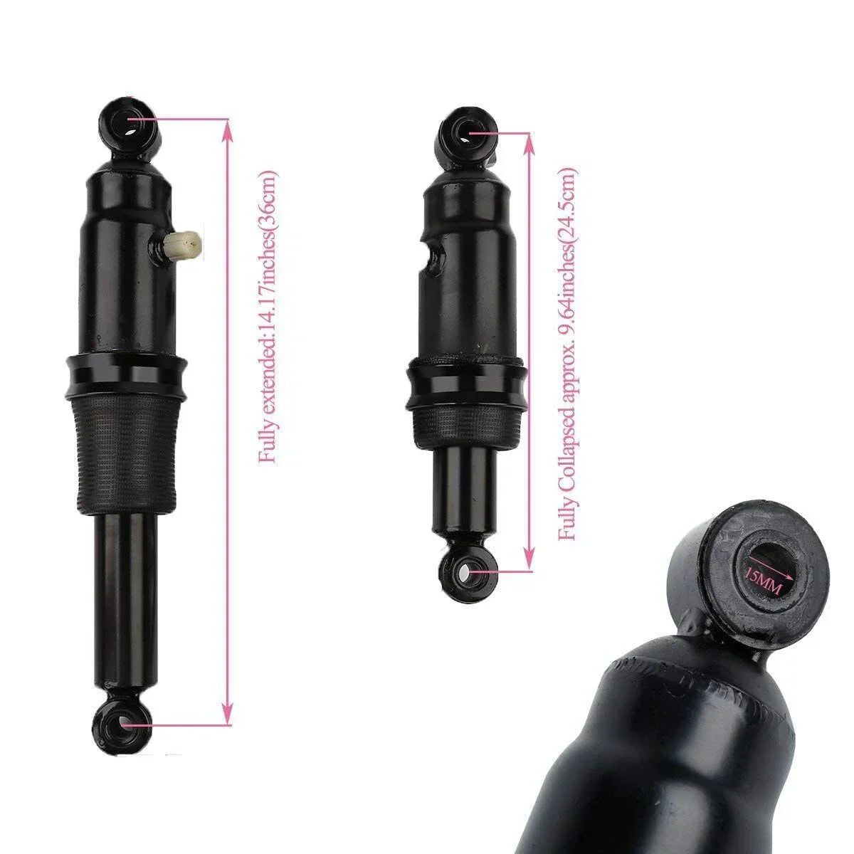 Front Air Ride Lowering Kit for Harley Touring Glide (2014-2025)