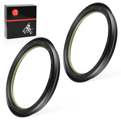 2 x Front Brake Drum Dust Seal for Honda Rubicon 500 Rancher 350 400(2003–2013)