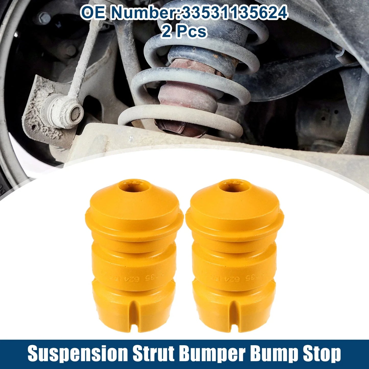 Suspension Strut Bumper for BMW 525i Base 2.5L Gas (1989 - 1995)