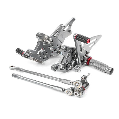 Rear Foot Pegs Set for Honda CBR600RR 2009-2018 ( Grey)