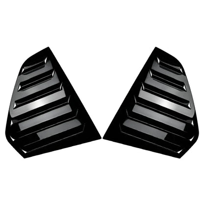 Rear Window Side Vent Shutter Louver Cover Trim for VW Golf 8 (2020-2022)