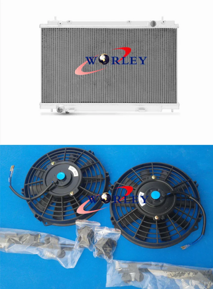 Aluminium Radiator & Fans for Nissan 350Z (2007-2009)