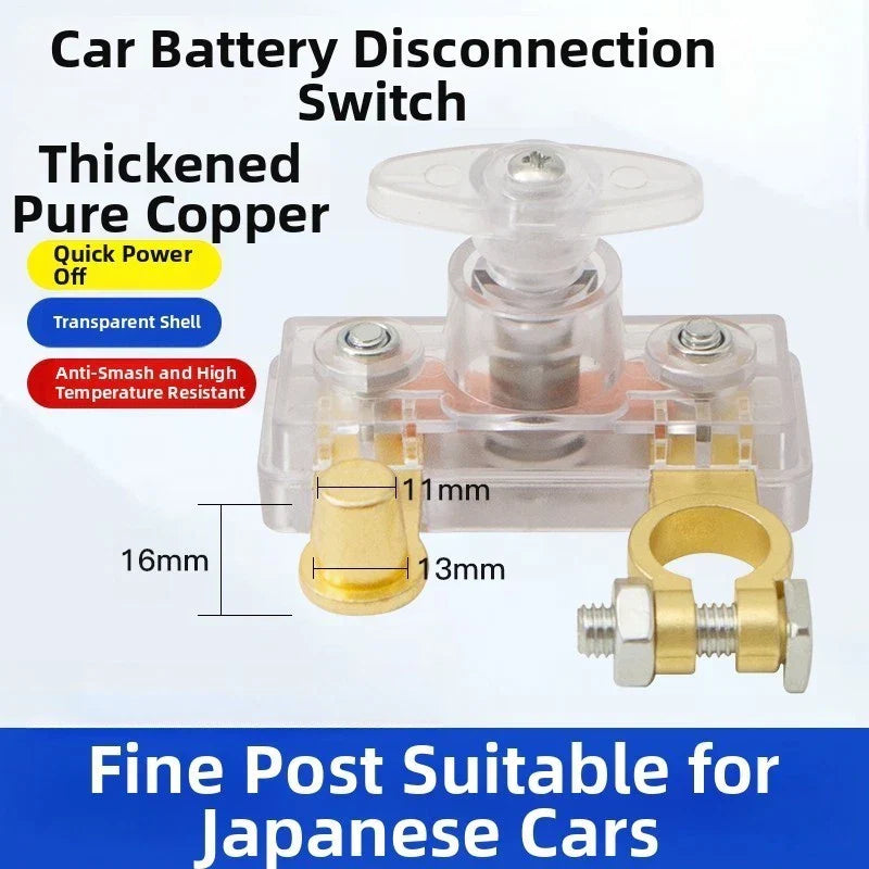 Battery Disconnect Car Cutoff Switch Leakage Protection