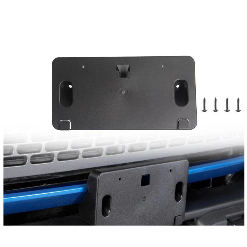 Black Front License Plate Holder for Ford Bronco (2021-2023)