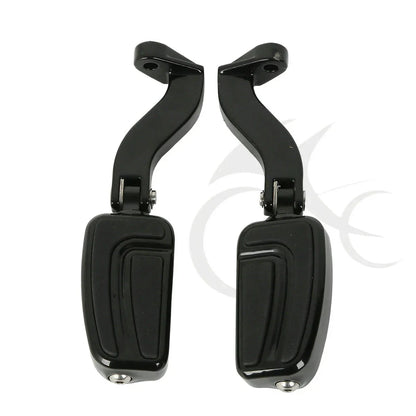 Rear Passenger Mount Foot Pegs for Harley Touring Road Electra Glide (93-2022)