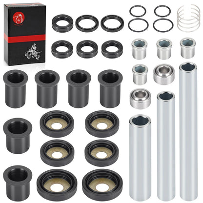 2 x Rear Upper & Lower A-Arm Bushing Shaft Kit for Honda Rincon (2003–2009)