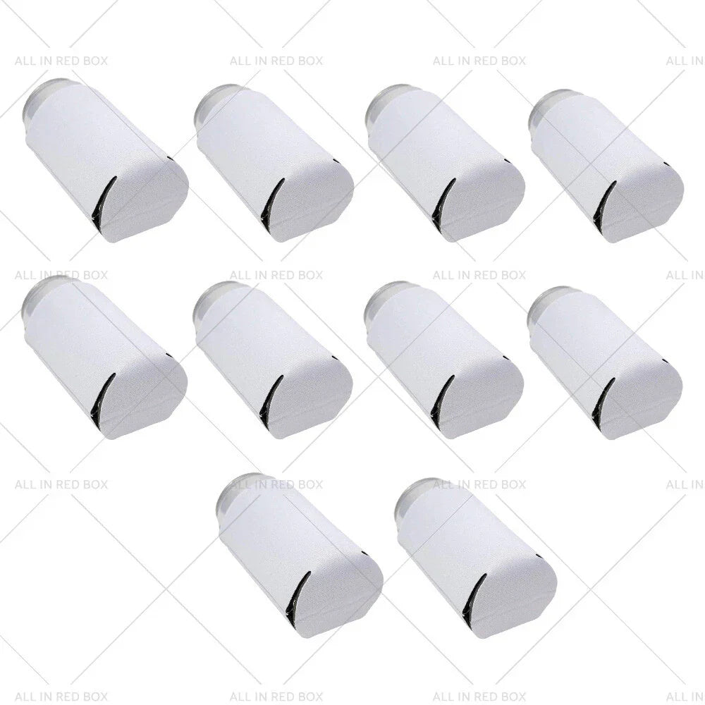 10 x Reusable Drink Covers for Beer Can Coolers - Insulated & Foldable