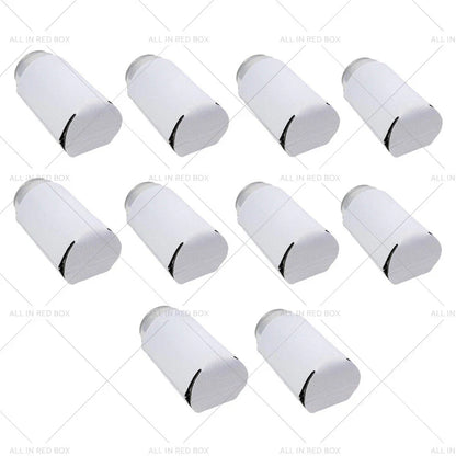 10 x Reusable Drink Covers for Beer Can Coolers - Insulated & Foldable