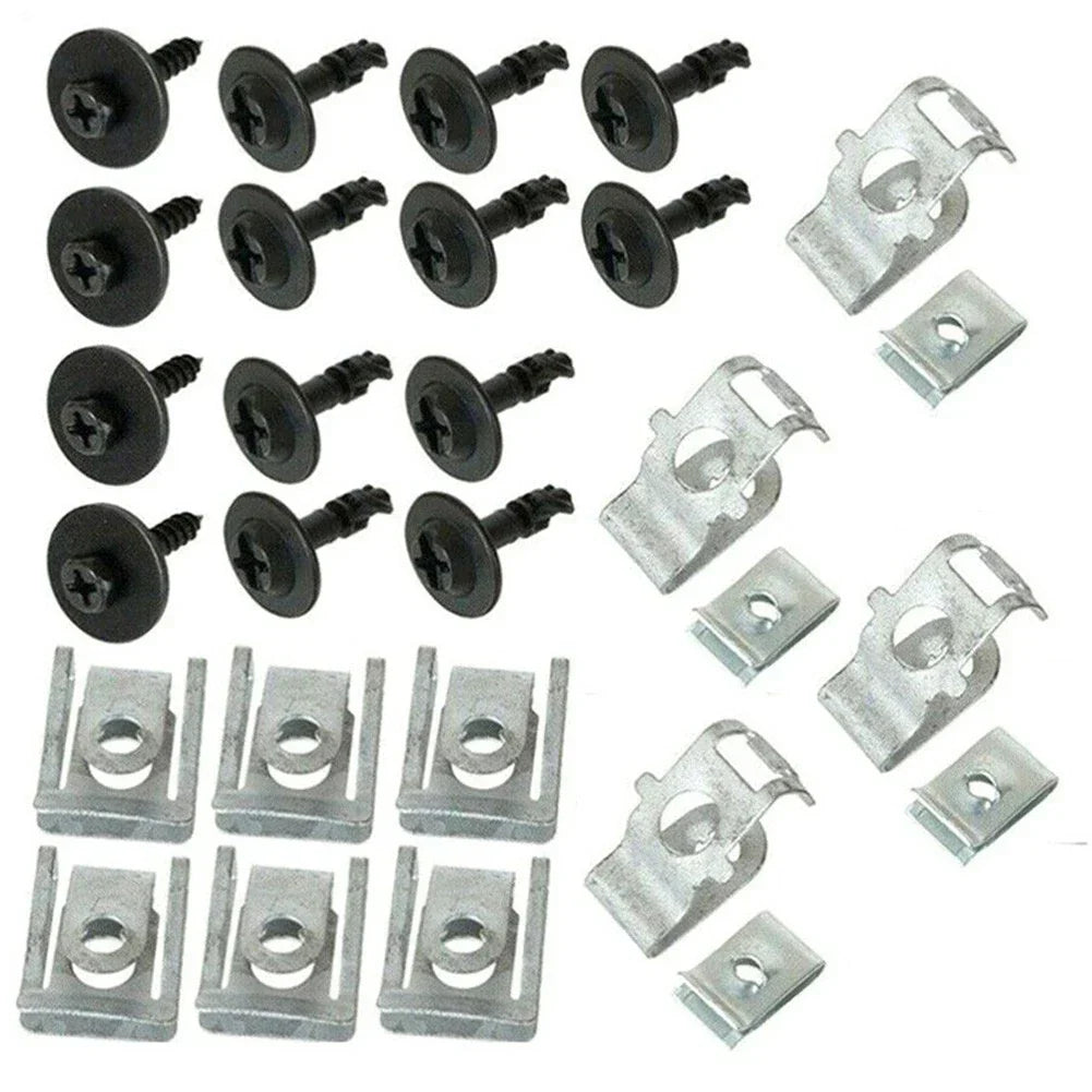 28PCS Undertray Clips Fitting Kit for A4 B8 A5 8T (2008–2016)