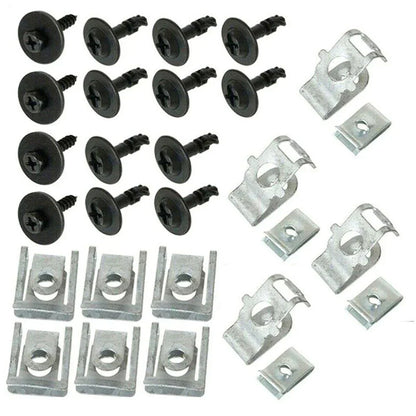 28PCS Undertray Clips Fitting Kit for A4 B8 A5 8T (2008–2016)