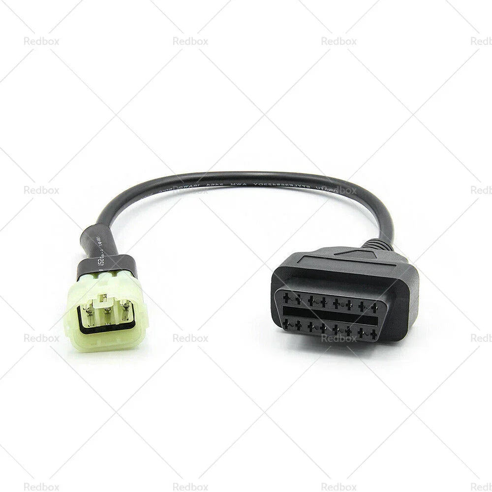 KTM 6 Pin to OBD 16 Pin Adapter Diagnostic Cable Connector