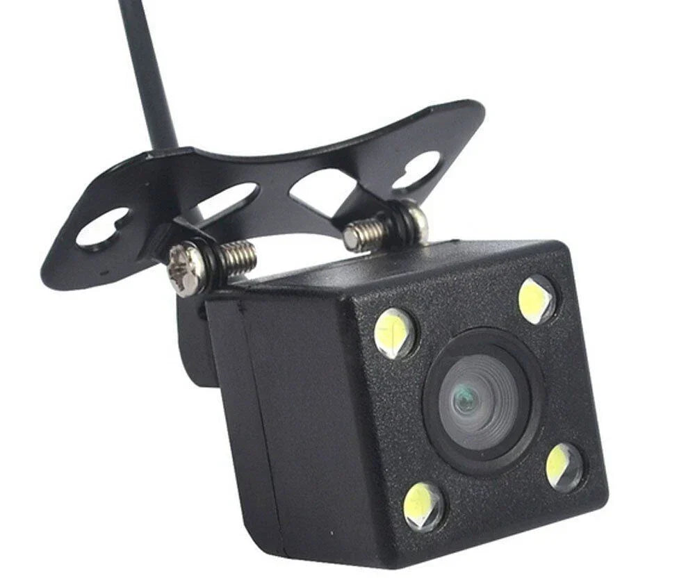 12V 140° Square 4LED Backup Camera for Car Reverse Night Vision