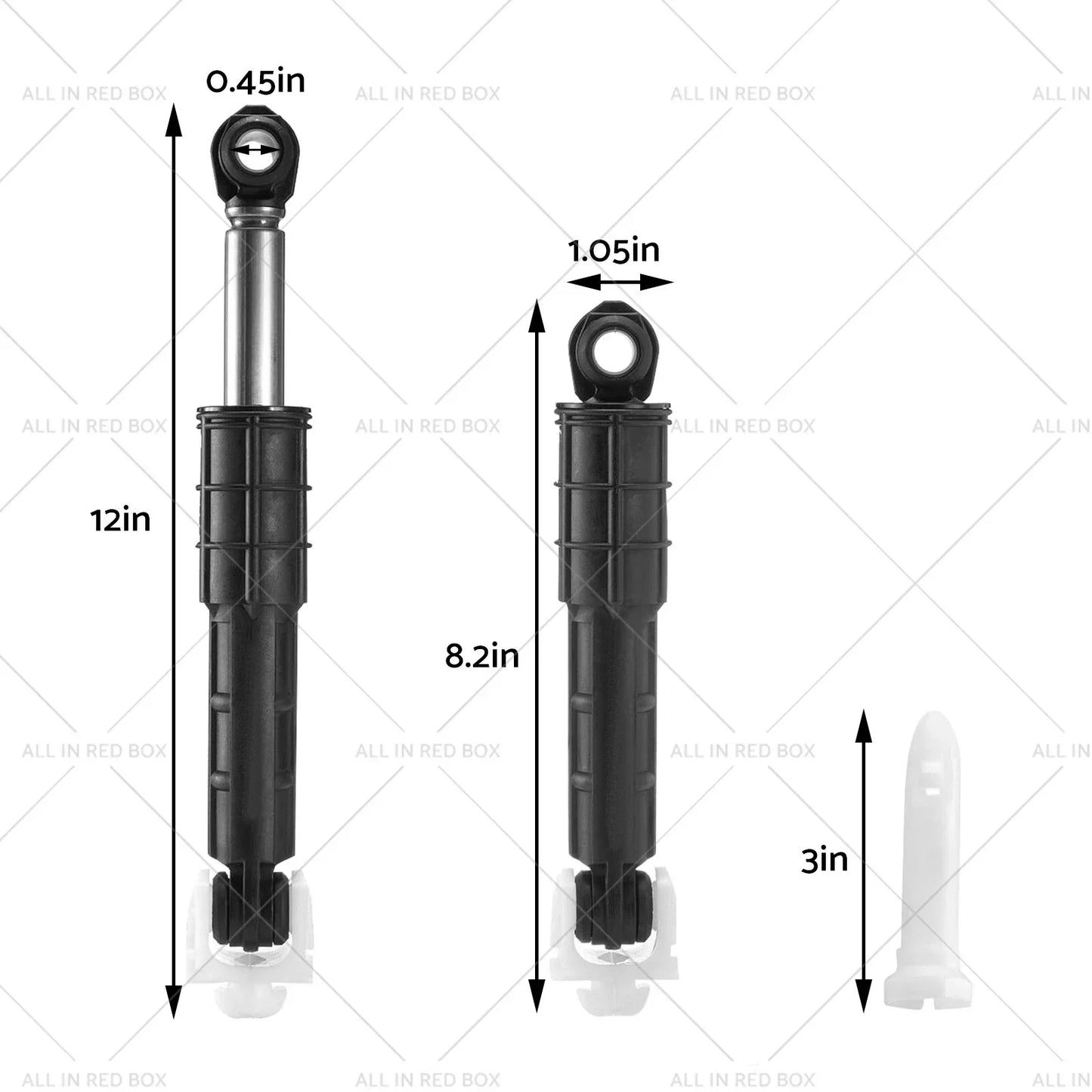 Washer Shock for GE WH01X20826 (Compatible with AP5982139, PS11701130)