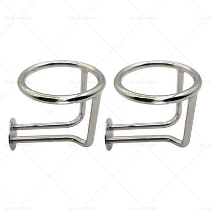 Marine Stainless Steel Ring Drink Cup Holders for Car Boat Yacht Truck RV
