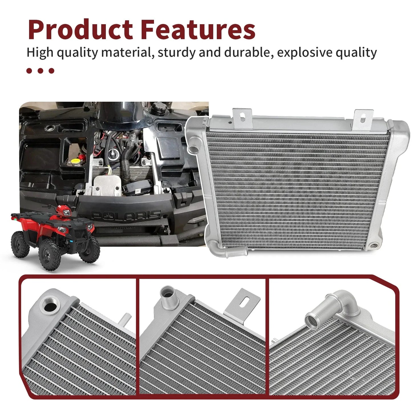 Radiator for Polaris Sportsman (2000–2004)