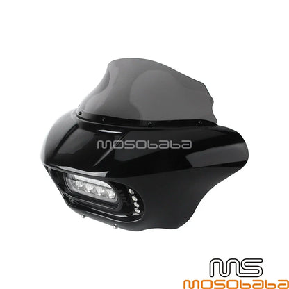 Shark Fairing w/ Headlight & Mount for Harley Softail Fat Bob FXFB FXFBS (2018)
