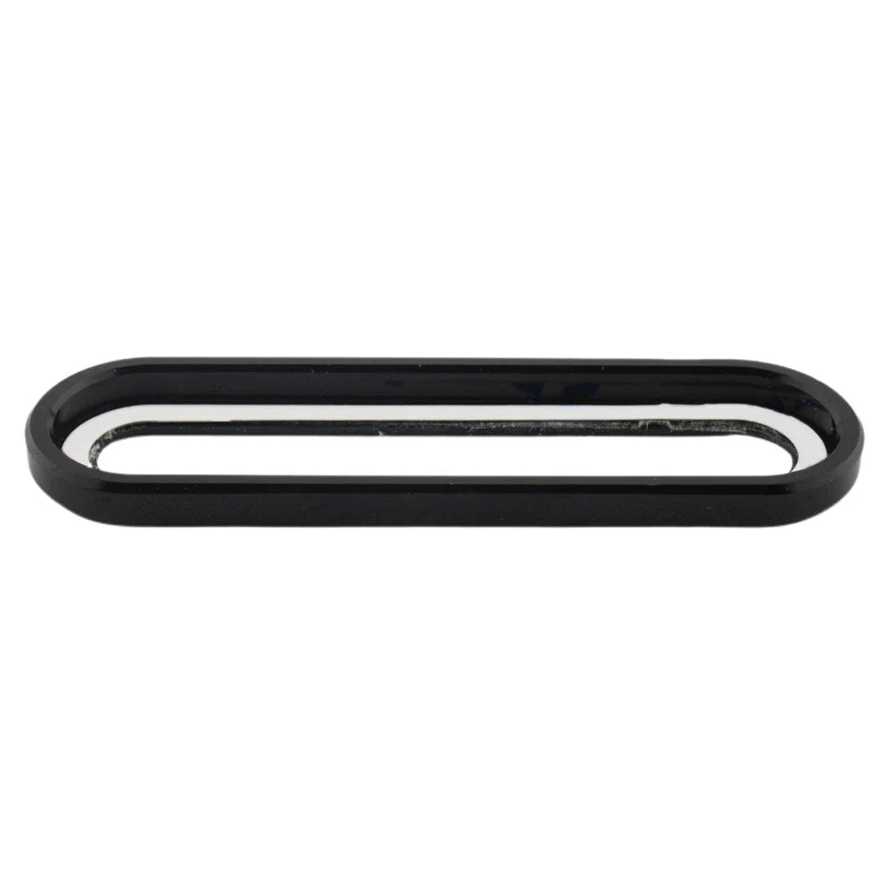 Black Instrument Indicator Lamp Bezel Cover for Harley Road Street Glide (96-13)