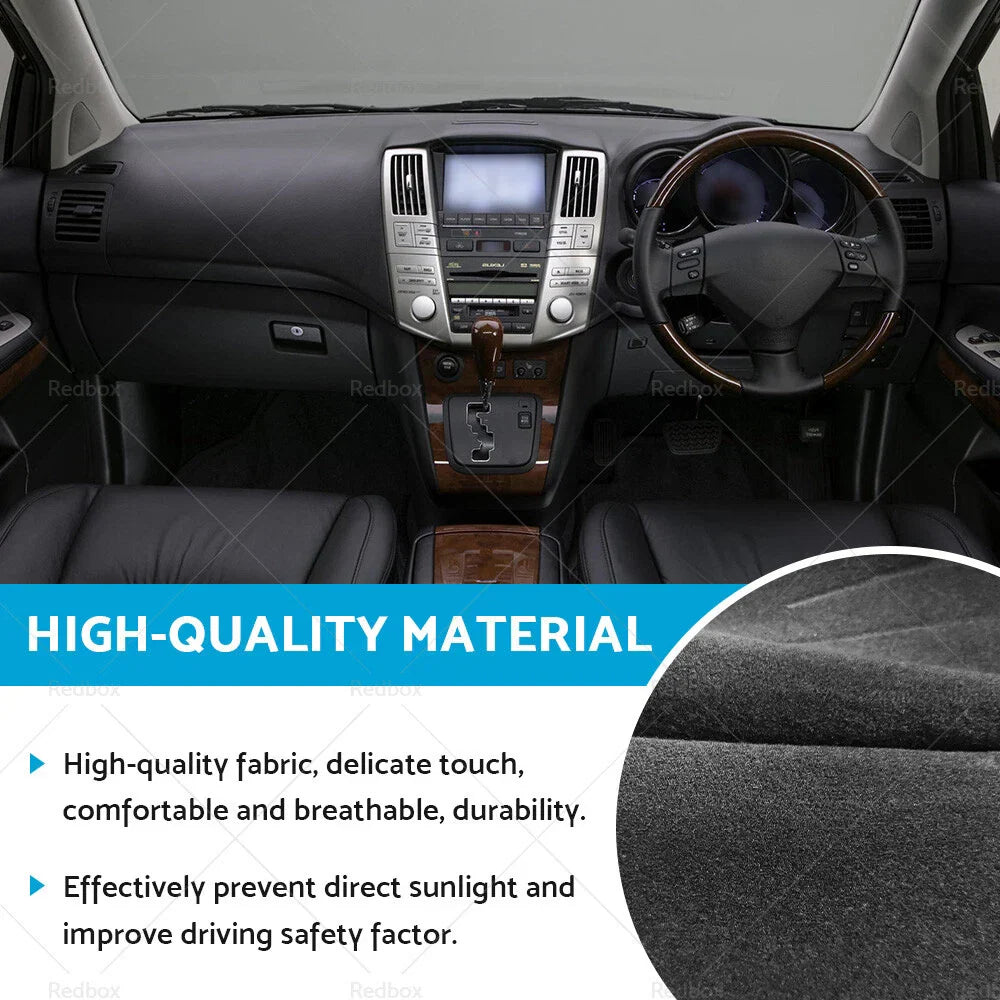 Non-Slip Dash Mat for Hyundai i30 Hatch 2012-2017 Dashboard Cover Black