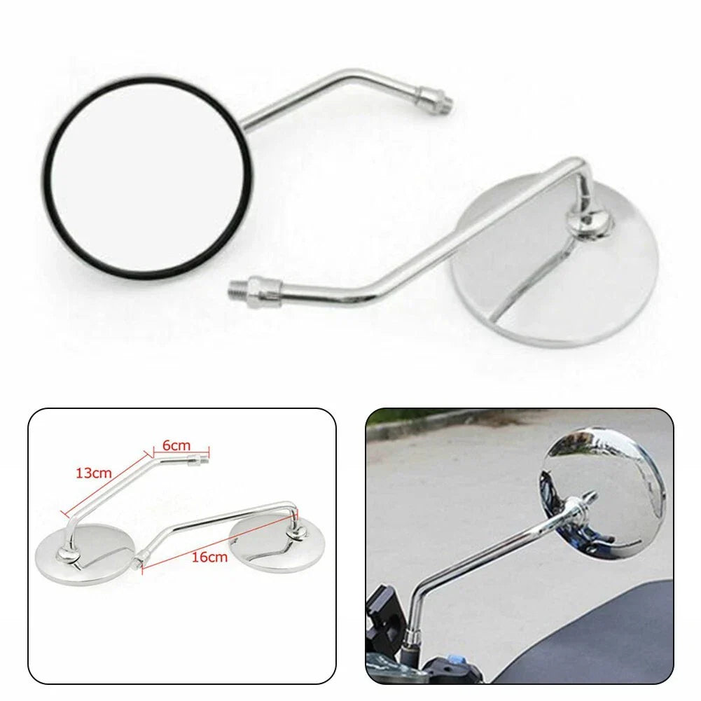 2 x Rear View Mirrors for Suzuki A100 and GT750 (1972–1977)