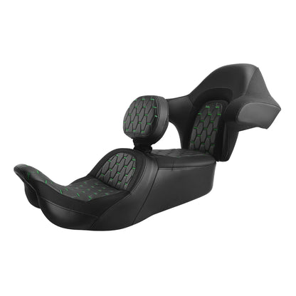 Seat & Backrest Pad Hammock for Harley Street Glide (2014-2023)