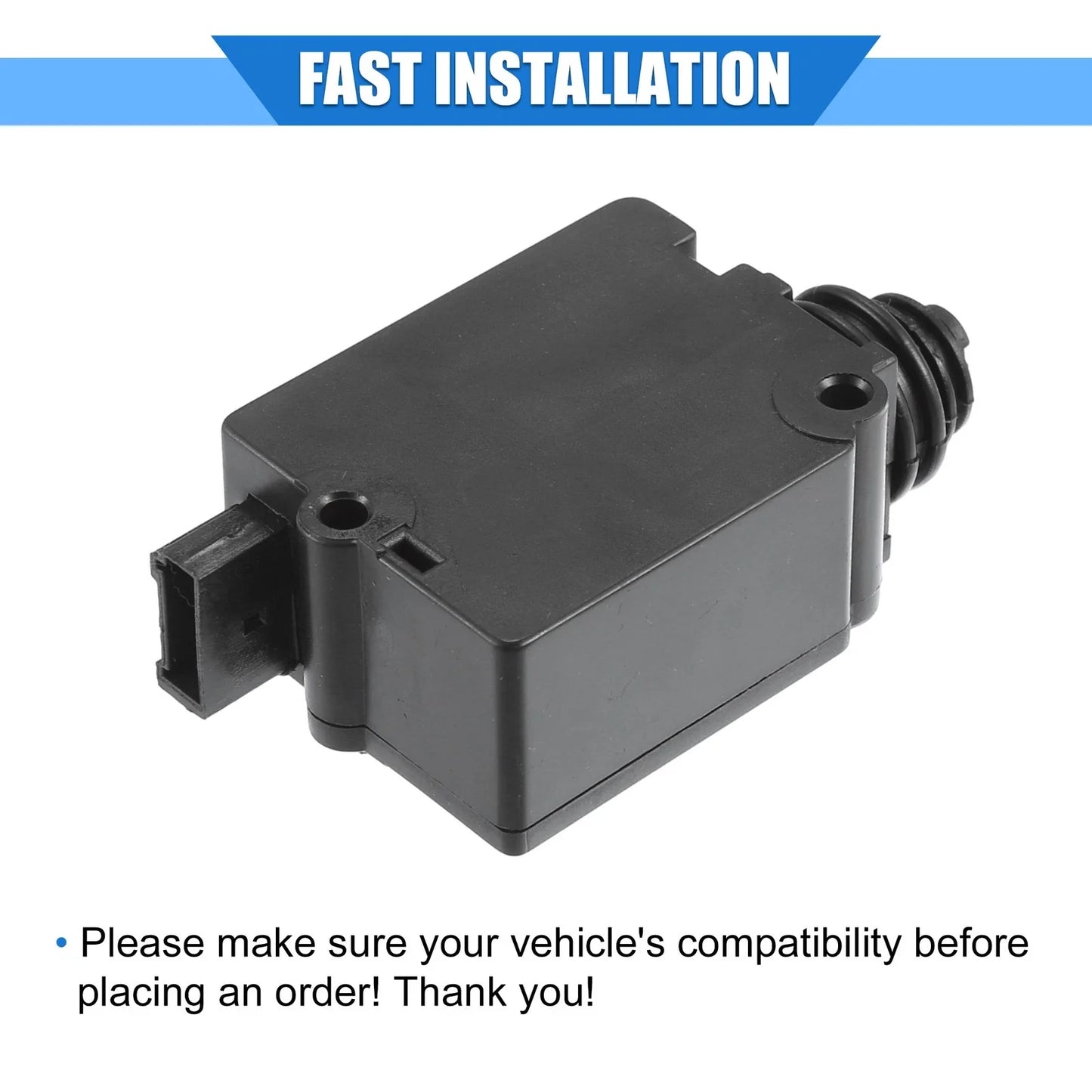 Tailgate Trunk Lift Lock Actuator for BMW 525i (2001-2003) Black