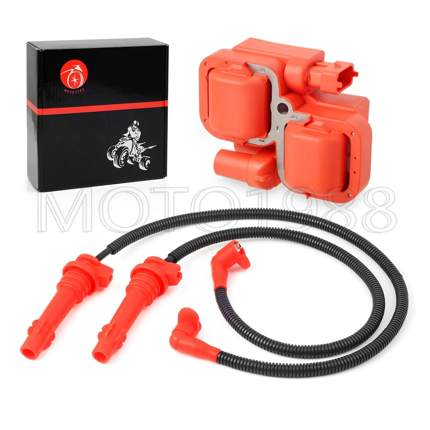 Ignition coil & spark plug wire cap PLS for Polaris RZR XP 4 900 (2011–2013)