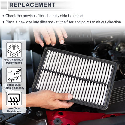Engine Air Filter for Porsche Cayenne 3.0L 3.6L 4.8L (2011-2018)