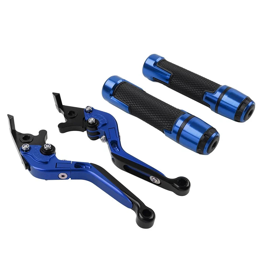 Folding Extendable Brake Clutch Levers & Handlebar Grips for Aprilia Tuono V4 (2011-2023)