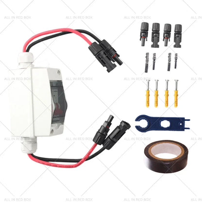32A DC 500V PV Isolator Switch IP65 Disconnect Circuit Breaker for Solar Panels