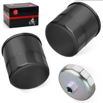 Oil Filter 2 x for Kawasaki Brute Force 750 KVF750 (2005–2019)