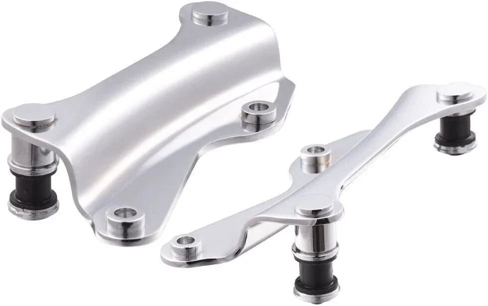 Chrome Docking Hardware Kit for Harley CVO Street Glide Road Glide (2014-2023)