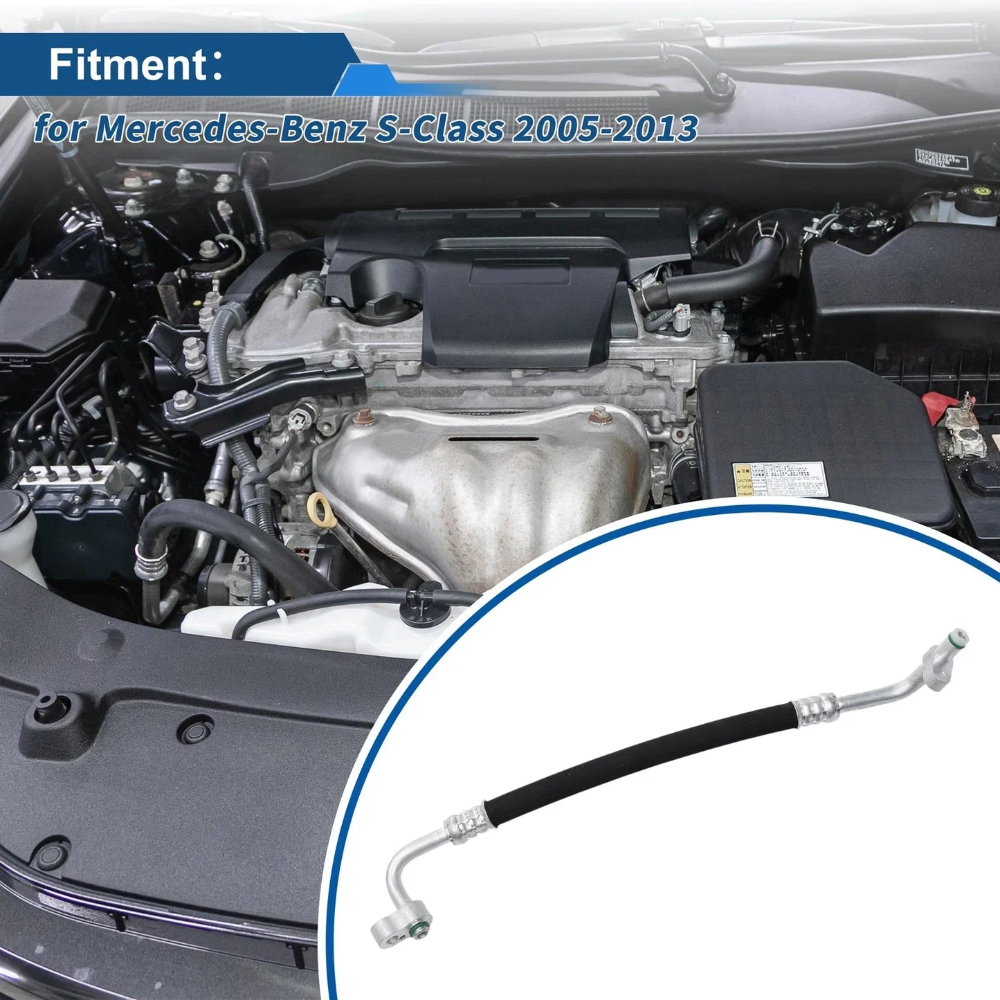 A/C Refrigerant Liquid Hose for Mercedes-Benz S-Class (2005-2013)