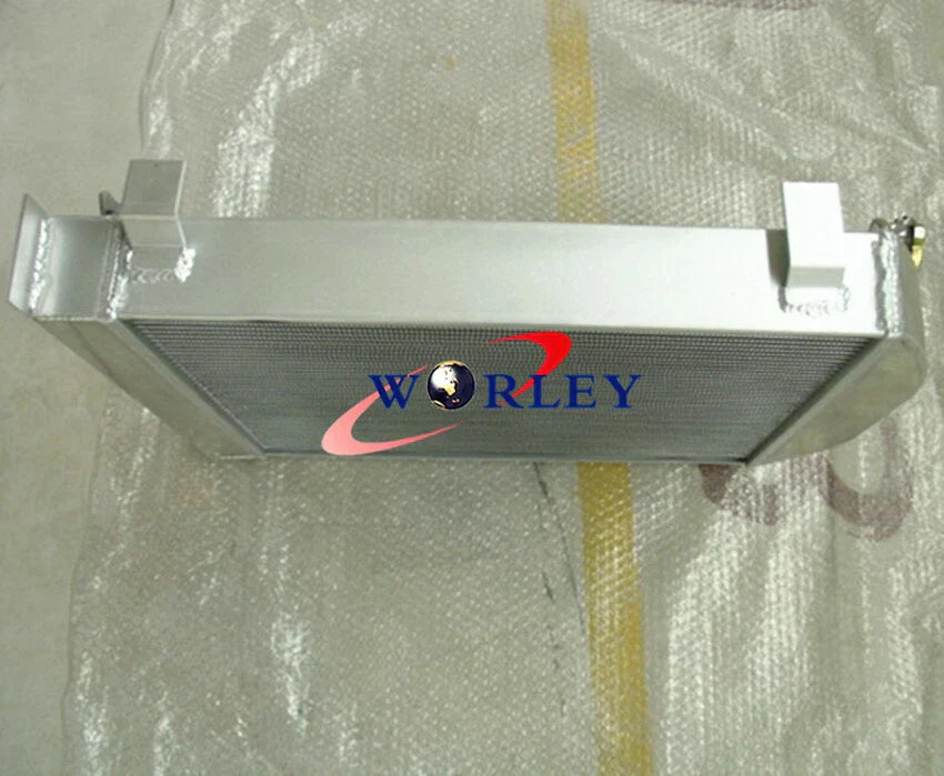 64mm 3 Core Aluminum Radiator + Fan for 1932 Ford HiBoy (1932)