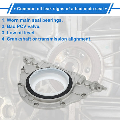 1 Pc Rear Crankshaft Oil Seal with Flange for BMW X5 550i (2007-2013)