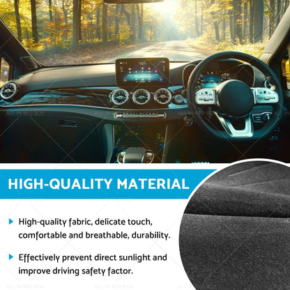 Dashboard Cover for Mercedes Vito Chassis 447 (2014-On) Black Dash Mat