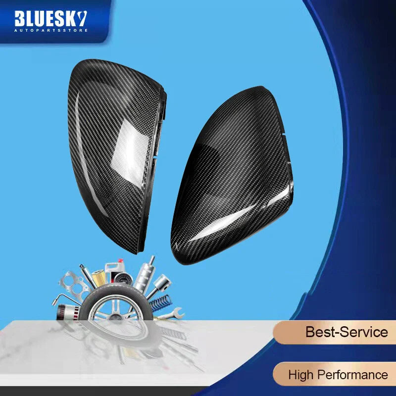 Carbon Fiber Mirror Caps for Volkswagen Golf MK7 MK7.5 (2013-2020)