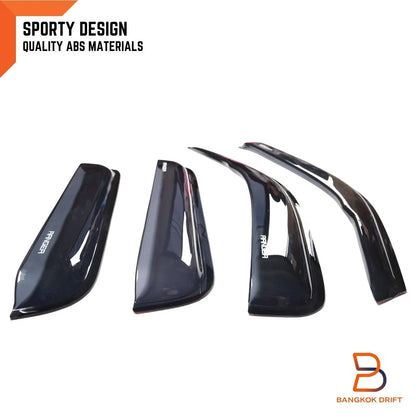 Weather Shield Window Visor Rain Guard for Ford Ranger (2006-2011)
