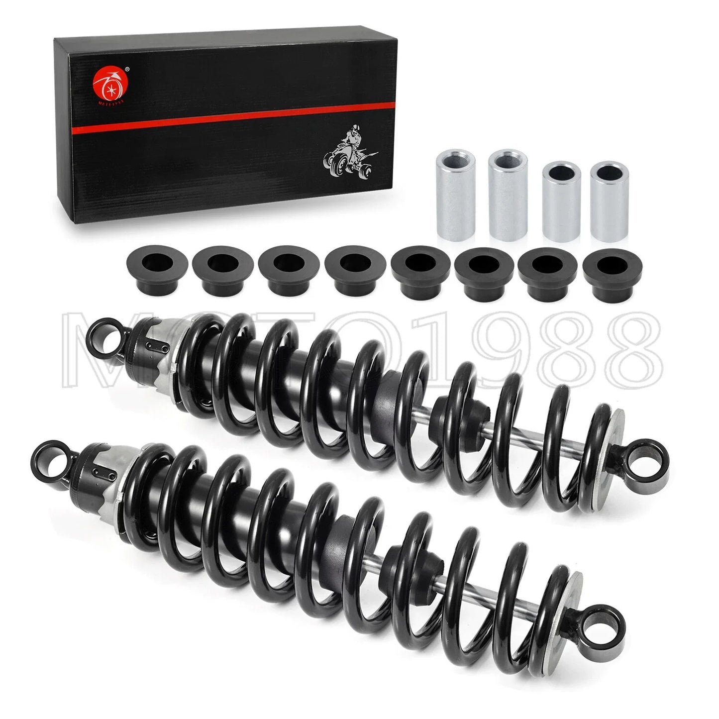 2 x Rear Shocks for Polaris Ranger 500 700 XP/Crew (2005–2014)