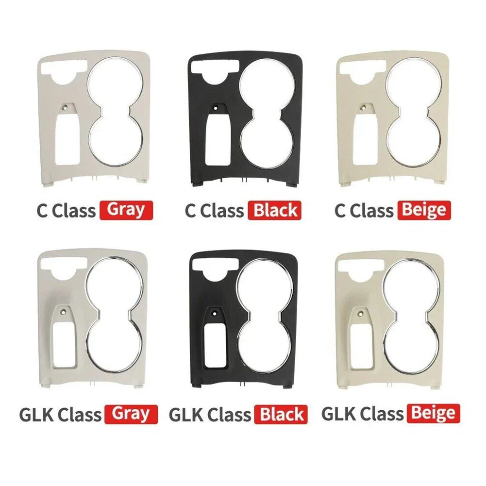 Center Console Cup Holder Trim Cover for Mercedes W204 / X204 GLK (2007–2015)