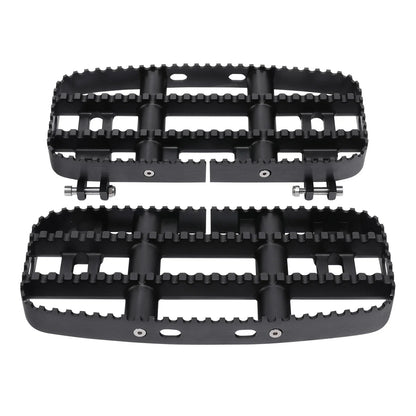 Black Driver Floorboards for Harley Touring Street Glide (2014-2024)