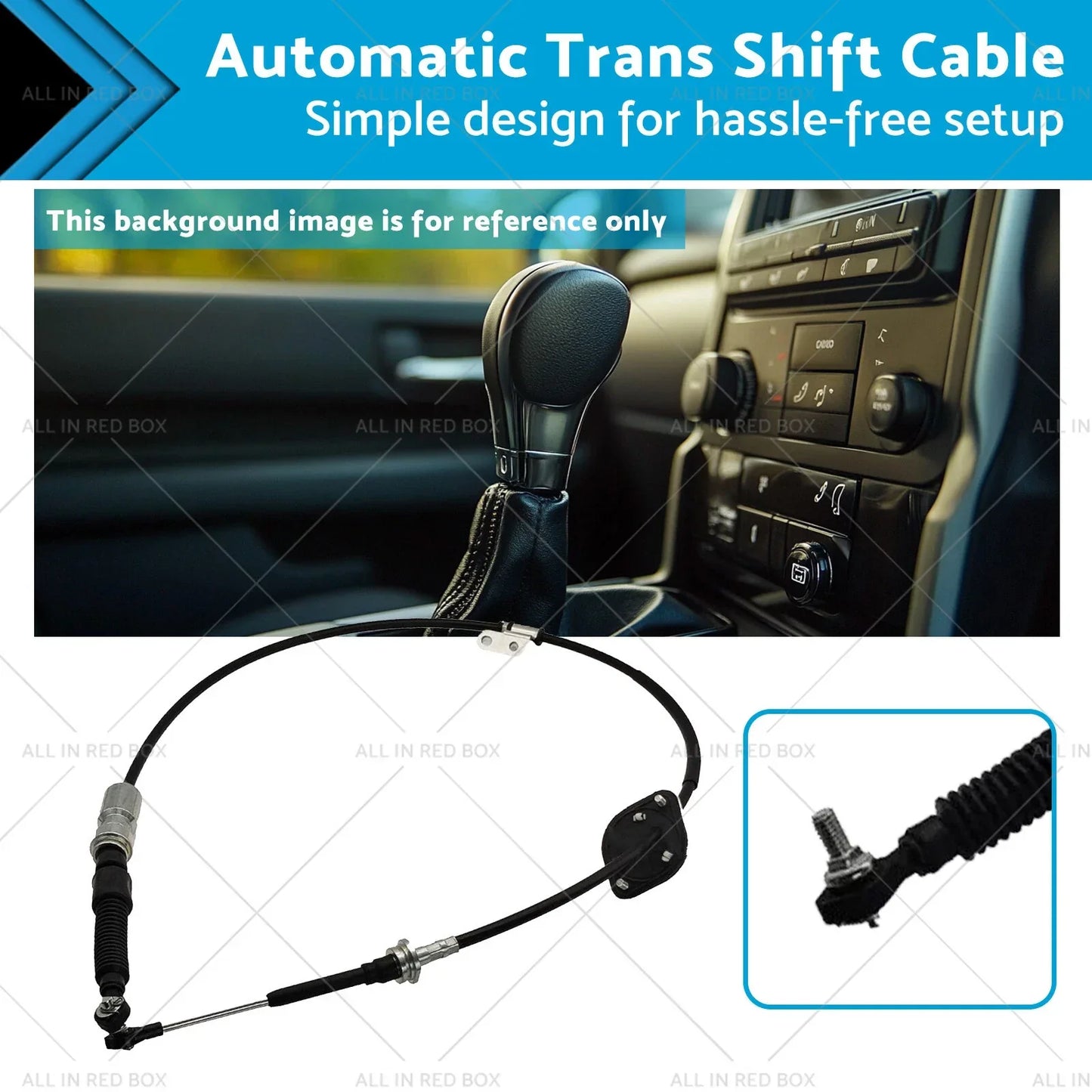 Automatic Trans Shift Cable for Toyota 4Runner, FJ Cruiser 4.0L V6 (2003-2023)